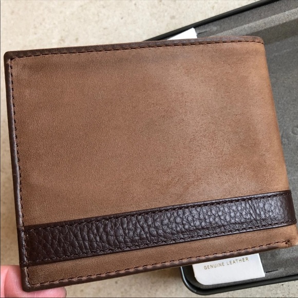 Fossil Tri-Fold MEN’S Leather Wallet - Picture 7 of 8